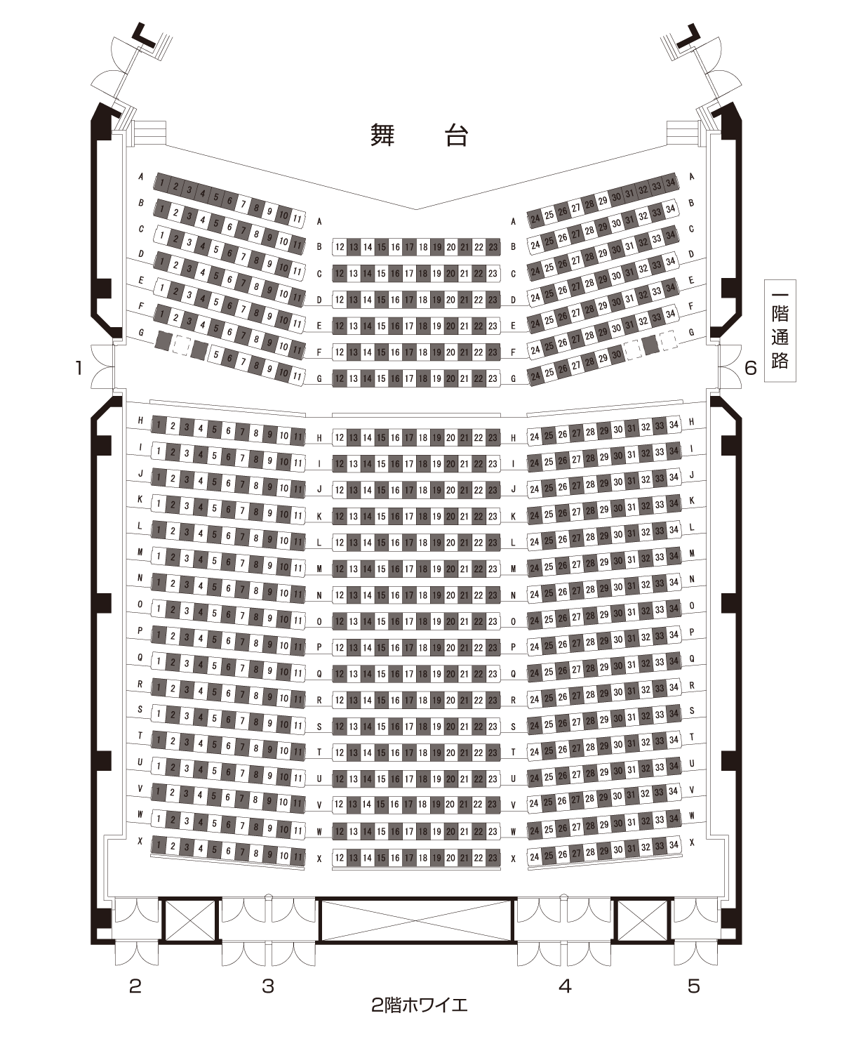 コンサートホール（1階）